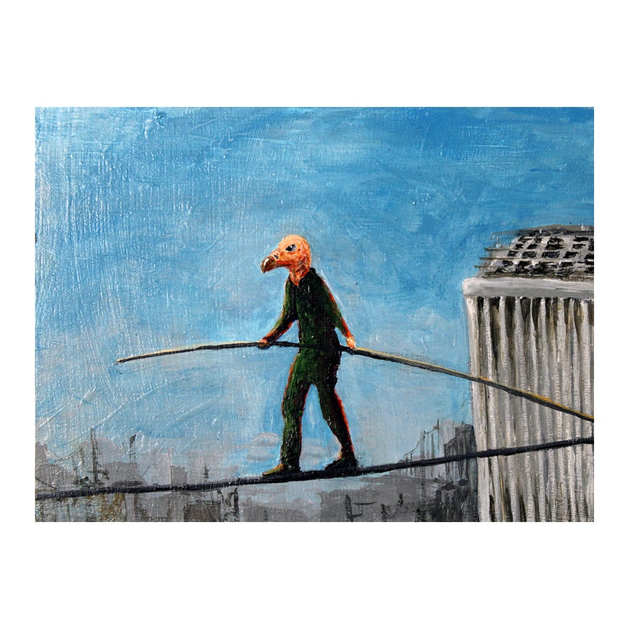 Jeff Badger - Walking the Tightrope | Ocean House Gallery & Frame